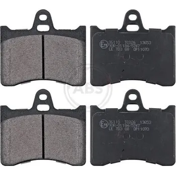 Brzdová destička Sada brzdových destiček, kotoučová brzda A.B.S. 36110