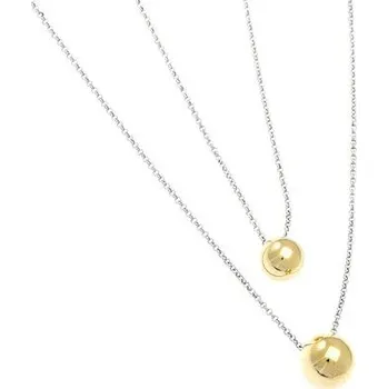 Náhrdelník Stříbrný náhrdelník s kuličkami délka náhrdelníku 110cm