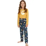 Dívčí pyžamo Sarah 2615/2616/11 TARO žlutá tmavá 110