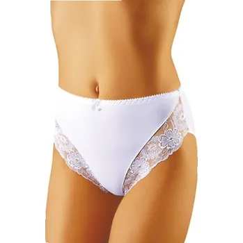 Kalhotky Dámské vyšší kalhotky Zaza EMILI bílá L