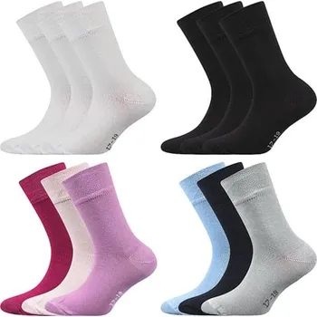 Ponožky dětské EMKO bílá 30-34 (20-22)