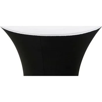 ubrus Potah na desku bistro stolu, 80 cm, bílý, strečový