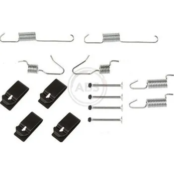 Brzdová čelist Sada příslušenství, parkovací brzdové čelisti A.B.S. 0898Q