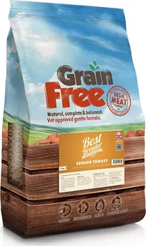 Krmivo pro psa Best Breeder Grain Free Senior Turkey Sweet Potato/Cranberry 12 kg