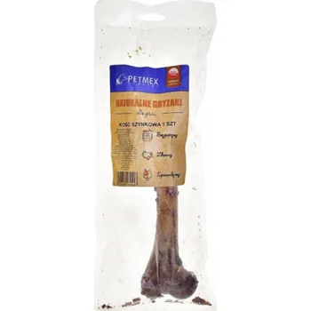 Pamlsek pro psa Petmex PETMEX žvýkačka pro psy Šunková kost 1 ks