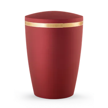 Smuteční dekorace Ekologická urna Alicante - Rubínová