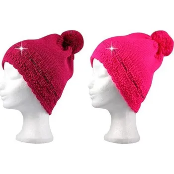 Čepice Dívčí čepice VoXX FLUENCE neon růžová 3-6 let