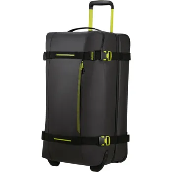 Cestovní taška American Tourister Urban Track Taška na kolečkách 68cm Černá BLACK/LIME