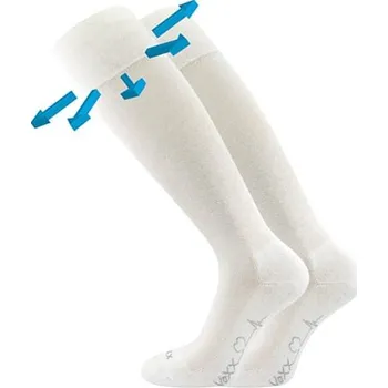 Dámské oblečení Zdravotnické podkolenky VoXX MEDI KNEE bílá 43-46 (29-31)