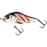 SALMO - Slider Floating Wounded Real Grey Shiner 7 cm