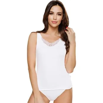 Dámská košilka Vena EMILI bílá XL