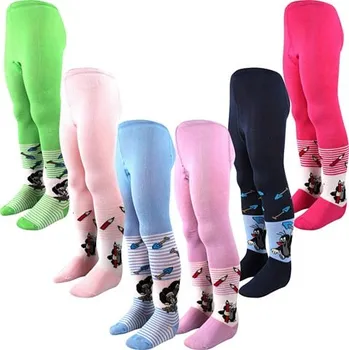 Dětské punčocháče KR 222 vzor 4/modrá 62-68