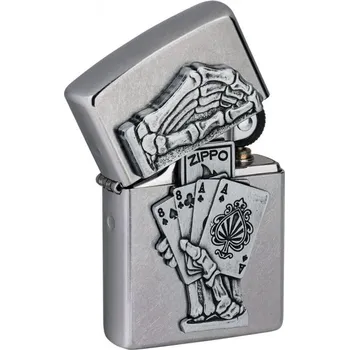 Zapalovač Dead Man’s Hand Emblem Zippo zapalovač 25633