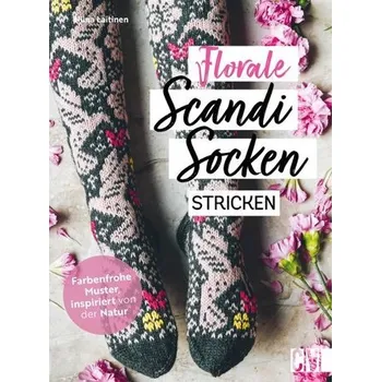Florale Scandi-Socken stricken - Laitinen, Niina