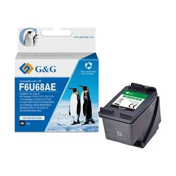 G&G kompatibilní ink s F6U68AE, HP 302XL, NH-R302XLBK, black, 18ml, ml NH-R302XLBK