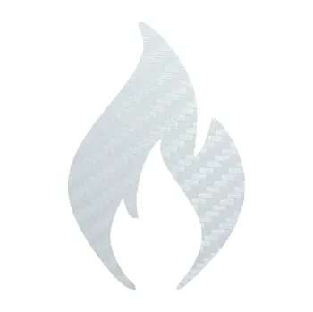 Samolepící dekorace SAMOLEPKA Oheň 001 plamen (51 - 3D karbon bílý) NA AUTO, NÁLEPKA, FÓLIE, POLEP, TUNING, VLASTNÍ TEXT, TISK, AUTOSAMOLEPKY.cz, POLEPY, OBRÁZEK, LOGO, SAMOLEPKY