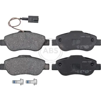 Brzdová destička Sada brzdových destiček, kotoučová brzda A.B.S. 37594