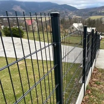 Plot Panel 2D 200x50 6/5/6 2500x1030 šedý (Zn+komaxit RAL 7016 šedá )