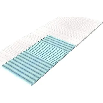 Chránič matrace Vrchní matrace z paměťové pěny 90 × 200 cm - Relax