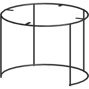 Obývací pokoj Gamet Podnož konferenčního stolu BELLUGIO MAXI / Černá 440 mm