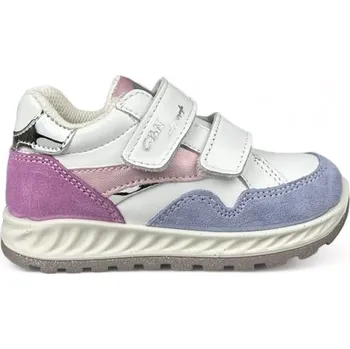 Dívčí baleríny Dívčí celoroční obuv bílé s růžovými doplňky - 20