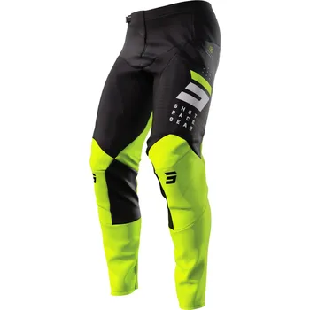 Moto kalhoty Motokrosové kalhoty Shot Contact Camo 2.0 černo-fluo žluté
