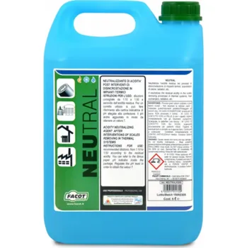 Nemrznoucí směs do chladiče Kyselina neutralizační kapalina pro topné systémy, 5 l