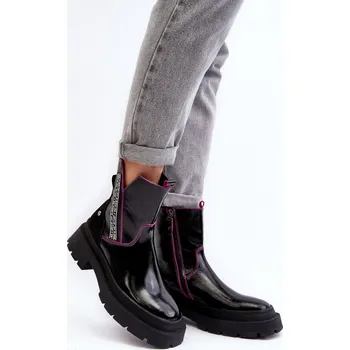 Dámské polobotky Polobotky na podpatku model 190707 Step in style 38