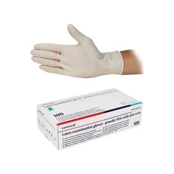 Vyšetřovací rukavice Rukavice nest.vyš.CVET latex XL/100ks bez pudru, aloe