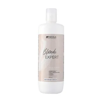 Šampon Indola Blonde Expert Insta Strong Shampoo šampon pro všechny typy blond vlasů 1 l