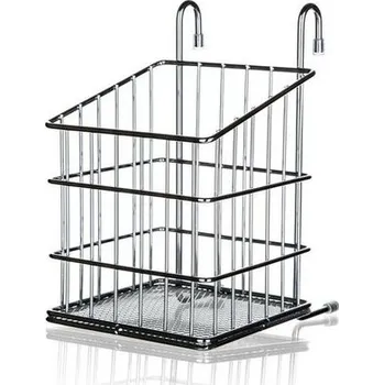 Banquet Košík závěsný VARIELLA, 12 x 15 x 19 cm, stříbrná