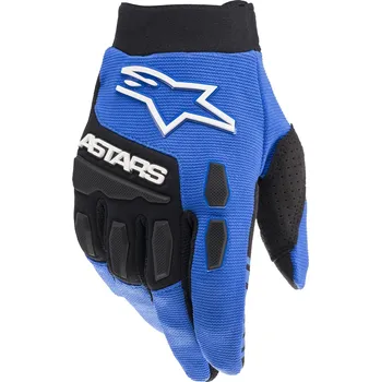 Moto rukavice Dětské motokrosové rukavice Alpinestars Full Bore černo-modré M