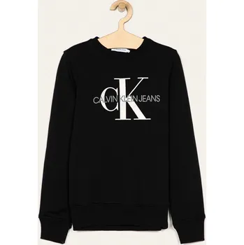 Chlapecká mikina Calvin Klein Jeans - Dětská mikina 104-176 cm IU0IU00069 černá 99X, vel. 152