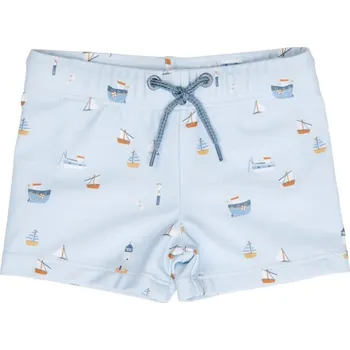 Kojenecké plavky LITTLE DUTCH plavecké kalhoty Námořnický záliv Blue vel. 62/68 cm