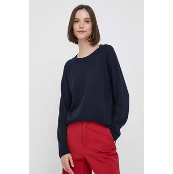 Pánský svetr Svetr z vlněné směsi United Colors of Benetton 1035D1P17.66U. námořnická modř 59X, vel. S