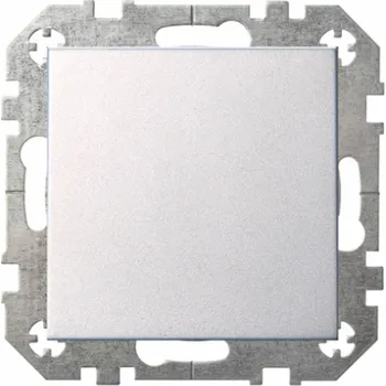 vypínač Impulsní spínač LIREGUS EPSILON, barva metalíza