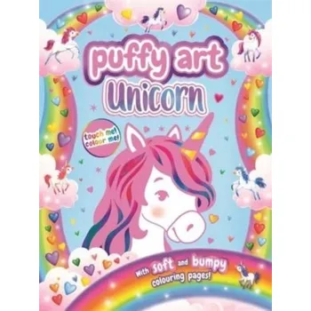 Bystrá hlava Puffy Art Unicorn - Books, Igloo