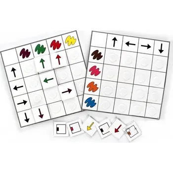 Dřevěná hračka Třídící tabulky - Směry