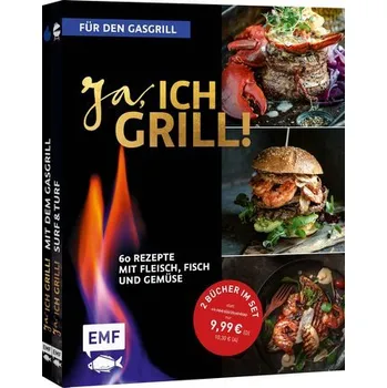 Ja, ich grill! - Für den Gasgrill: Doppelt gut - 2 Bücher im Set