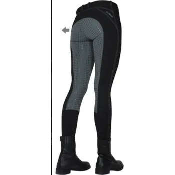 Jezdecké kalhoty Dámské rajtky Kentaur 2 - se silikonovým sedem, 34 - Bílá