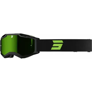 Motocyklové brýle Shot Iris 2.0 Tech Green