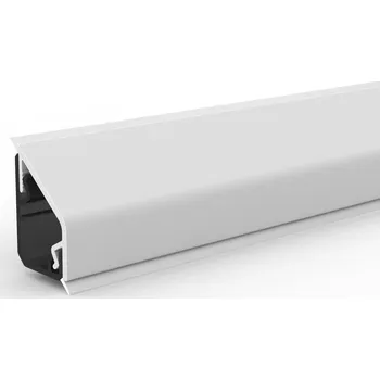 ukončovací lišta Resopal Ukončovací lišta nástěnná, Snow White, 635 × 43 × 23 mm 5127460