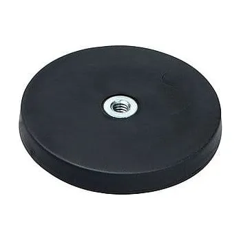 Zvedací magnet SOLLAU Neodymový pogumovaný magnet s vnitřním závitem 43x6 mm