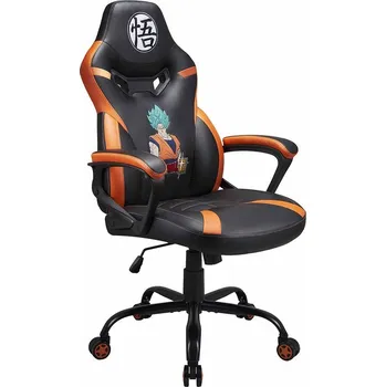 Herní židle Dragonball Z Super Junior Gaming Seat Herní židle, dětská, nosnost 100kg, PU kůže, černo-oranžová SA5573-D4