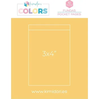 Obálka Kimidori Celofánové obaly na obálky 8 × 10,5 cm (10 ks)