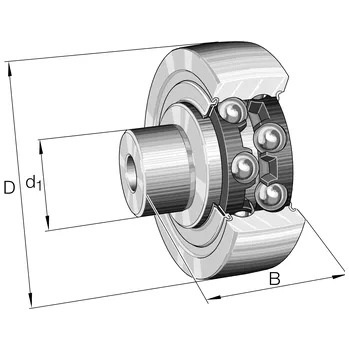 ZL 5205-DRS INA Pojezdová kladka