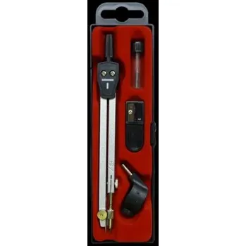 Kružítko T v krabičce sada 4ks s ořezávátkem - 113