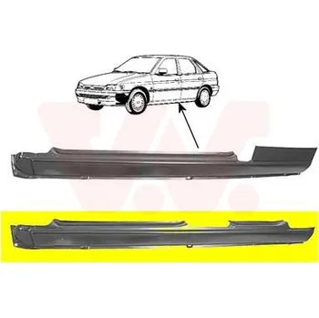 Prah karosérie Nástupní panel VAN WEZEL 1854104