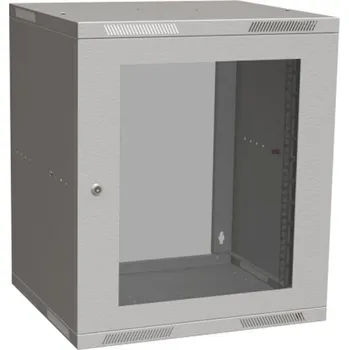 Rozvaděč 83000105 SENSA-L-12U-545-11-G Rozvaděč nástěnný skládaný SENSA LITE 12U 450mm, dveře sklo, RAL 7035