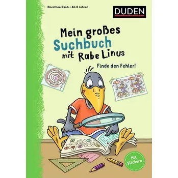 První čtění Mein großes Suchbuch mit Rabe Linus - Raab, Dorothee